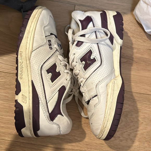 Aime Leon Dore Shoes - New Balance 550 x Aime Leon Dore White/ Purple